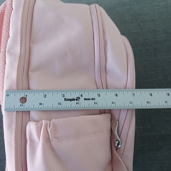 Bagsmart Travel Backpack Womens Pink Bonchemin 15.6 inch Laptop Bookbag Pockets - Picture 8 of 9